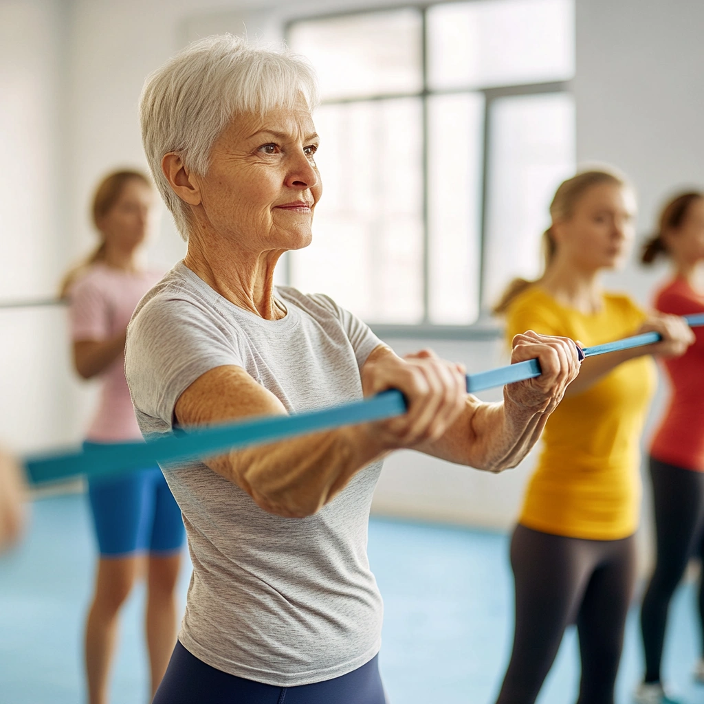 М'який фітнес для пенсіонерів